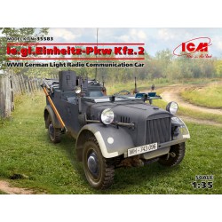 ICM 35583 1/35 le.gl.Einheitz-Pkw KFZ.2,WWII GermanLigh Radio Communication Car