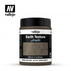 VALLEJO 26.218 Diorama Effects Dark Earth Earth Textures 200 ml.