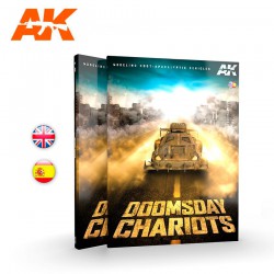 AK INTERACTIVE AK258 Doomsday Chariots - Modeling Post - Apocalyptic Vehicles (English-Spanish)