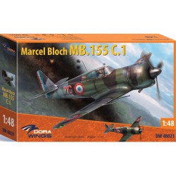 DORA WINGS DW48021 1/48 Marcel-Bloch MB.155С.1