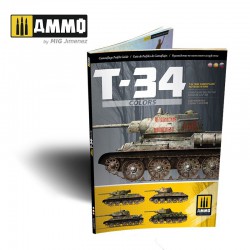 AMMO BY MIG A.MIG-6145 T-34 Colors. T-34 Tank Camouflage Patterns in WWII (Anglais-Espagnol-Russe)