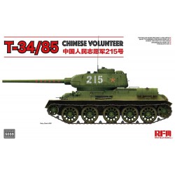 RYE FIELD MODEL RM-5059 1/35 T-34/85 Chinese Volunteer 215