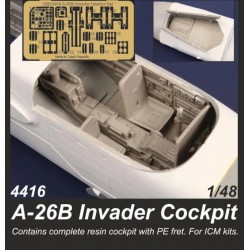 CMK 4416 1/48 A-26B Invader Cockpit for ICM