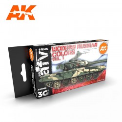 AK INTERACTIVE AK11662 MODERN RUSSIAN COLOURS VOL 1 SET