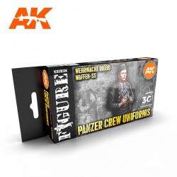 AK INTERACTIVE AK11622 PANZER CREW BLACK UNIFORMS SET