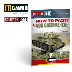 AMMO BY MIG A.MIG-6600 How to Paint 4bo Russian Green Vehicles (English-French-Spanish)