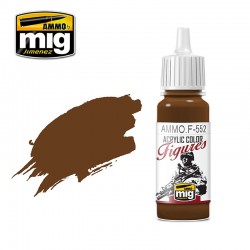 AMMO BY MIG AMMO.F-552 FIGURES PAINTS Red Leather 17 ml.