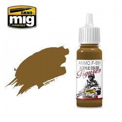AMMO BY MIG AMMO.F-551 FIGURES PAINTS Burnt Sand 17 ml.