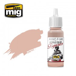 AMMO BY MIG AMMO.F-549 FIGURES PAINTS Basic Skin Tone 17 ml.