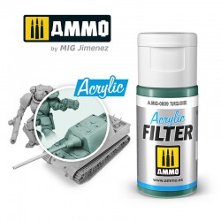 AMMO BY MIG A.MIG-0809 ACRYLIC FILTER Turquoise 15 ml.