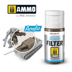 AMMO BY MIG A.MIG-0800 ACRYLIC FILTER Dirt 15 ml.
