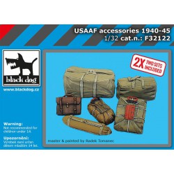BLACK DOG F32122 1/32 USAAF accessories set