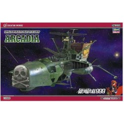 HASEGAWA 64505 1/1500 Space Pirate Battleship Arcadia
