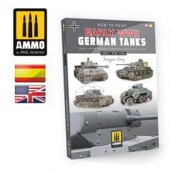AMMO BY MIG A.MIG-6037 How to Paint Early WWII German Tanks (English-Spanish)