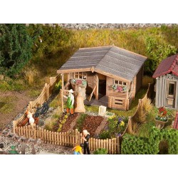 Faller 180493 HO 1/87 Allotments with large garden house