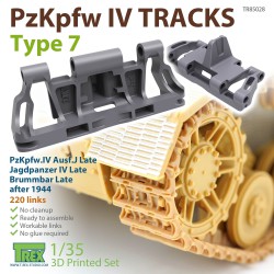 T-REX STUDIO TR85028 1/35 PzKpfw.III/IV Tracks Type 7