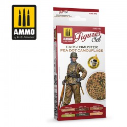 AMMO BY MIG A.MIG-7042 Erbsenmuster Pea Dot Camouflage Figures Set 