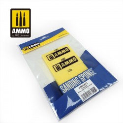 AMMO BY MIG A.MIG-8571 Flexand Double Sided Sanding Sponge – 4 pcs. 