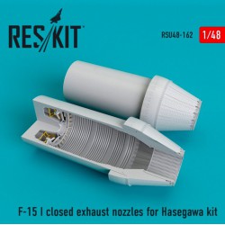 RESKIT RSU48-0162 1/48 F-15 (I) closed exhaust nozzles for Hasegawa Kit