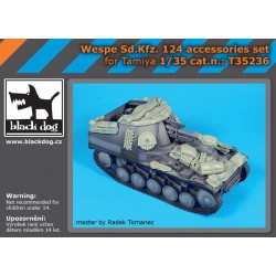 BLACK DOG T35236 1/35 Wespe Sd.Kfz. 124 accessories set