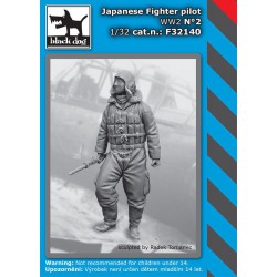 BLACK DOG F32140 1/32 Japanese fighter pilot WW II N2