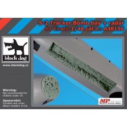 BLACK DOG A48156 1/48 S-2 Tracker bomb bay+radar