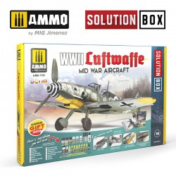 AMMO BY MIG A.MIG-7726 SOLUTION BOX 18 – WWII Luftwaffe Mid War Aircraft 