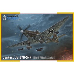 SPECIAL HOBBY SH72458 1/72 Junkers Ju 87D-5/N/D-8 Night Attack Stukas