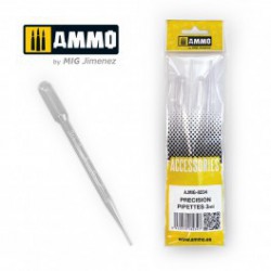 AMMO BY MIG A.MIG-8234 Large Pipettes 3 mL (0.1 oz) – 4 pcs. 