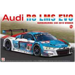 NUNU PN24026 1/24 Audi R8 LMS GT3 Evo - Nürburgring 24H 2019 Winner