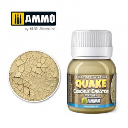 AMMO BY MIG A.MIG-2184 QUAKE CRACKLE CREATOR TEXTURES Scorched Sand 40 ml.