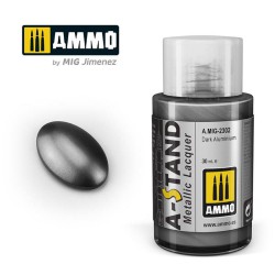 AMMO BY MIG A.MIG-2302 A-STAND Dark Aluminium  30 ml.