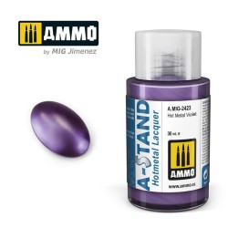AMMO BY MIG A.MIG-2423 A-STAND Hot Metal Violet   30 ml.