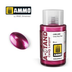 AMMO BY MIG A.MIG-2452 A-STAND Candy Ruby Red 30 ml.
