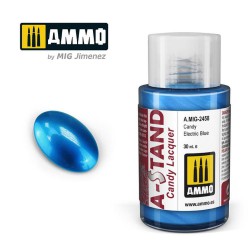 AMMO BY MIG A.MIG-2458 A-STAND Candy Electric Blue 30 ml.