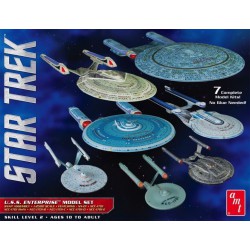 AMT 954/06 1/2500 Star Trek U.S.S. Enterprise Model Set