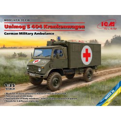 ICM 35138 1/35 Unimog S 404, German Military Ambulance
