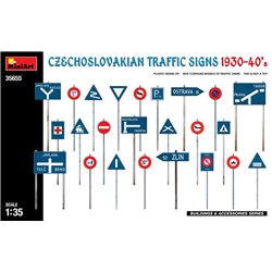MINIART 35655 1/35 Czechoslovakian Traffic Signs 1930-40’s