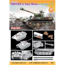 DRAGON 7697 1/72 Sd.Kfz. 171 Panther G Steel Whee
