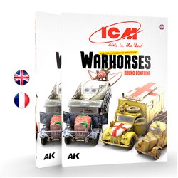 AK INTERACTIVE AK130012 ICM – How to Paint & Weather WW2 Trucks Warhorses (French)