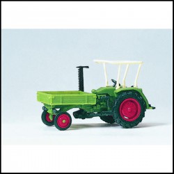 Preiser 17927 HO 1/87 Machine Agricole - Tractor Wagon