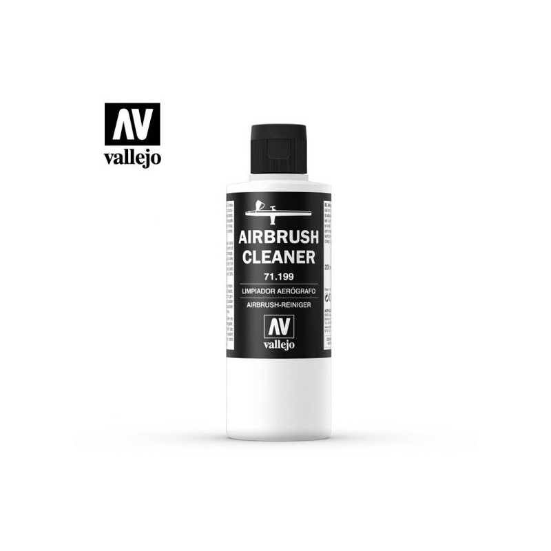 VALLEJO 71.199 Auxiliary Nettoyant Aérographe - Airbrush Cleaner 200 ml.