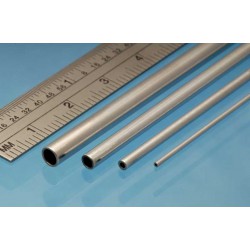 ALBION ALLOYS MAT04 Micro Tube d'Aluminium Rond 0,4 x 0,2 x 305 mm (3p.)