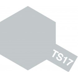 TAMIYA 85017 Peinture Bombe Spray TS-17 Aluminium Brillant - Aluminium Silver