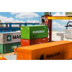 FALLER 180821 HO 1/87 20’ Container EVERGREEN