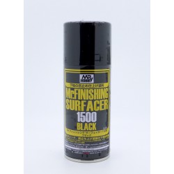 MR. HOBBY B526 Mr. Finishing Surfacer Acer 1500 Black (170 ml)