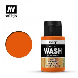 VALLEJO 76.507 Model Wash Dark Rust Wash Color 35 ml.