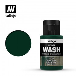 VALLEJO 76.519 Model Wash Olive Green Color 35 ml.